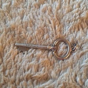 Tiffany and Co key pendant.